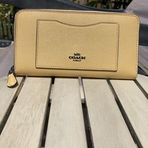 Coach Accordion Zip Wallet